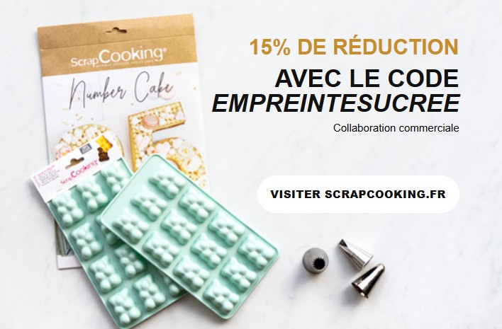 code promo scrapcooking -15% avec EMPREINTESUCREE